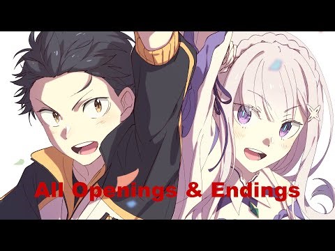 All Re:Zero Openings & Endings (HD | Creditless) for reactors