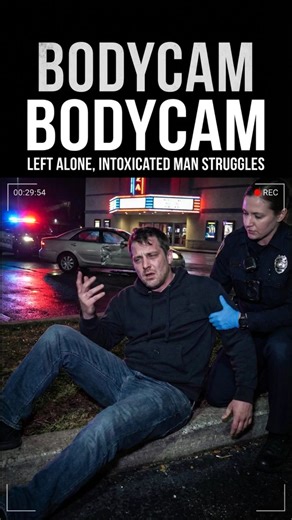 Bodycam: Left Alone, Intoxicated Man Struggles