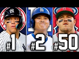 Ranking the TOP 50 Players in MLB for 2026
