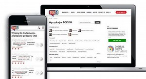 Radio TOK FM z wyszukiwarką transkrypcji programów radiowych