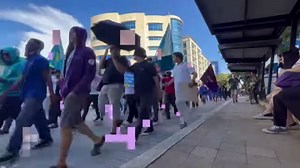 LOOK: In commemoration of the 161st birthday of national hero Andres Bonifacio, known as the Great Plebeian, progressive groups led by Kilusang Mayo Uno-Southern Mindanao urge the government to prioritize wage increases for workers, end repression of trade unions and tackle corruption issues in government. | Davao Today