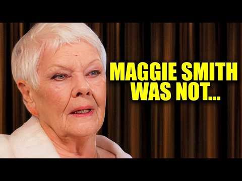 At 90, Dame Judi Dench FINALLY Breaks Silence On Maggie Smith
