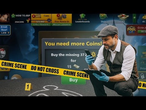 How to increase coins in 8 ball pool form 15 cash to 12M coins in 8 minutes (NO HACK )
