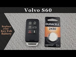 How to DIY Replace or Change a 2016-2018 Volvo S60 Key Remote Fob Battery