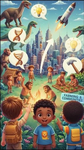 Coco Kuku | Human Evolution Song 🐒🌍 | Learning History for Kids