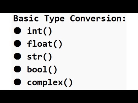 53.1 Type casting(Basic type conversion)