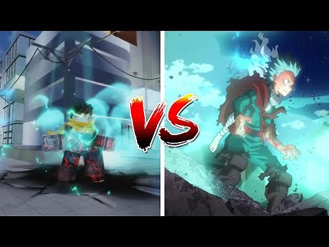 [Sakura Stand] Deku Moves Vs Anime