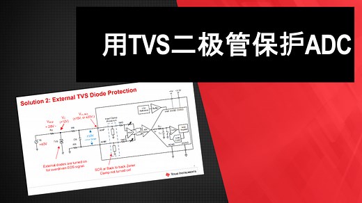 用TVS二极管保护ADC | Video | TI.com