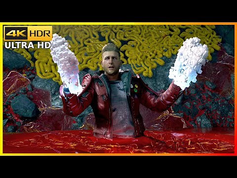 All Star-Lord Quad Blaster Element Gun Scenes - Marvel's Guardians Of The Galaxy (4K 60FPS)