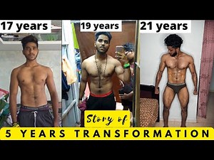My 5 years natural transformation story in Telugu