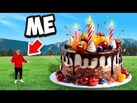 I Made the World's BIGGEST Birthday Cake!