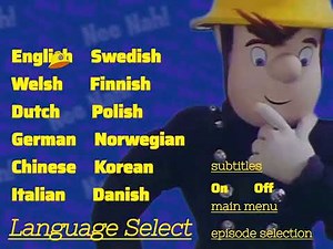 Fireman Sam Legacy Collection Series 2 DVD Menu (FANMADE)