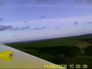 MD80 Camera onboard RC Glider