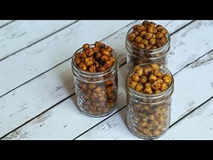 Back to School Snack Idea | Crunchy Roasted Chickpeas