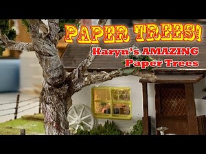 Try This! Fun to Make Miniature Paper Trees