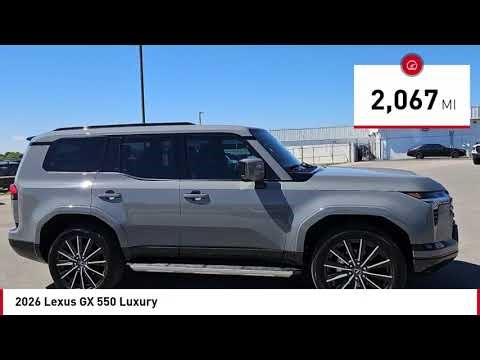 2026 Lexus GX 550 San Angelo TX U8767