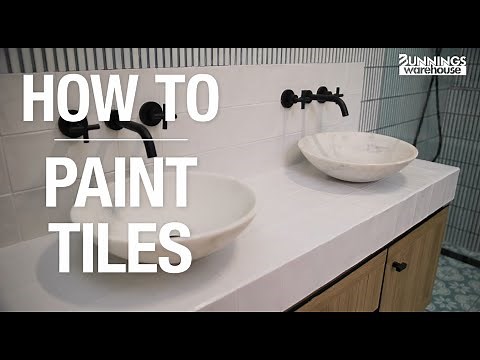 How To Paint Tiles - Bunnings Warehouse