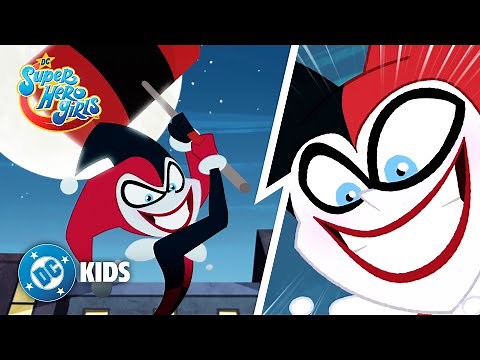 Harley Quinn's CRAZIEST Moments! 🤪 | DC Super Hero Girls | #cartoonforkids ‪@dckids‬