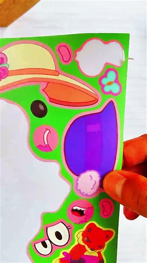 Make A Funny Stickers Activity With A Bluey indy #bluey #trending #drawing #diy #lifeisbutadream