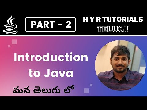 P2 - Introduction to Java | Java Programming | Core Java |