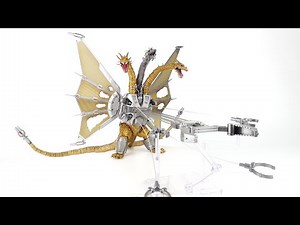 Unboxing Godzilla vs. King Ghidorah S.H.MonsterArts Mecha King Ghidorah (Decisive Battle Set)