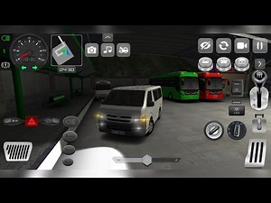 Minibus Simulator Vietnam - Toyota Hiace GamePlay