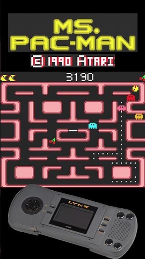 Ms. Pac-Man (Machine type: Atari Lynx)