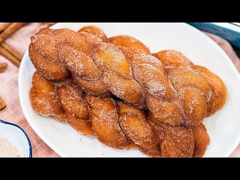 Cinammon Sugar Donut Twists Recipe