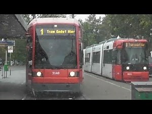Straßenbahn Bremen. Linie 1. Huchting - Mahndorf