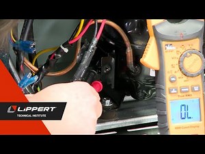 Testing Compressor on FCR10DCGFA Furrion Refrigerator V1