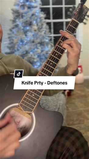 Knife Prty - Deftones | Acoustic guitar short cover #deftones #knifeprty