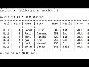 58. ALTER TABLE for Adding Column by Position without constraints in SQL (Hindi)