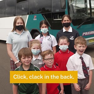 🚌 School buses in rural and regional NSW are now fitted with seatbelts. Remind your child to buckle up to help keep them safe. | NSW Road Safety - NSW GOV