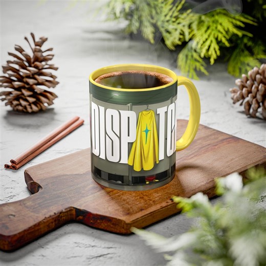 Dispatch Game Mug for Gamers Mechaman Robert Robertson Colourful Christmas Present for Gamers - Etsy Australia