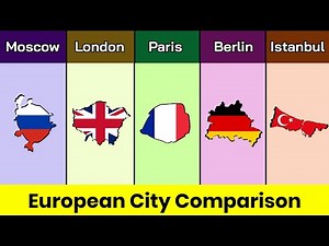 Moscow vs London vs Paris vs Berlin vs istanbul | European city Comparison | Comparison | Data Duck