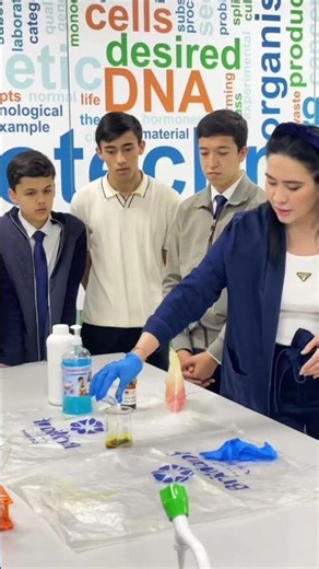Karakul wisdom school visits PTU 🎓🧬