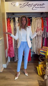 14K views · 165 reactions | Film nr70 blauwe broekje weer opnieuw binnen €22,50 en de blazer €179,95 | Dejacque | Facebook