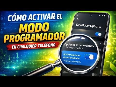 Cómo activar el modo Desarrollador en Android 2026 / con todos los modelos