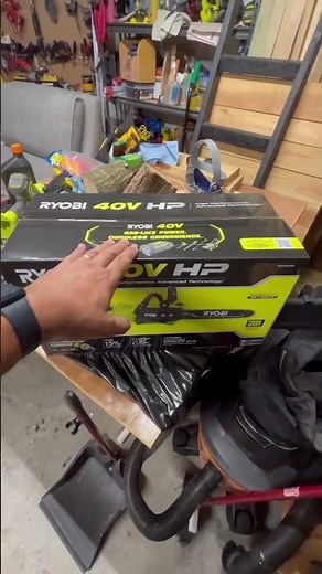Ryobi 40V Chainsaw Unboxing & Review - COMING SOON!