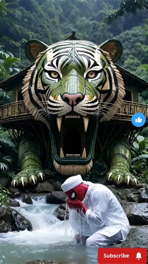 Muslim Ka Tiger Bamboo Tree House #egzonibrahimi #kuranıkerim #surahalahzab