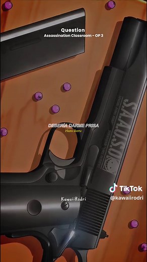 Assassination Classroom OP 3 Question Lyrics Subtitulos Español