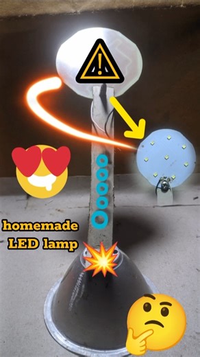 how to make a LED lamp #shots #experiment