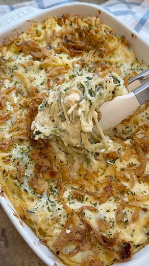 My family went crazy over this one! https://aldentediva.com/baked-monterey-chicken-spaghetti/ | Al Dente Diva Food & Recipes