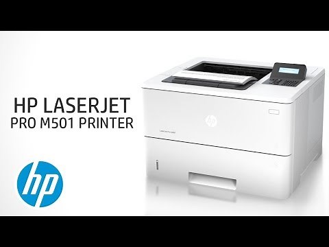 HP Laserjet Pro M501dn Printer Review and Demo