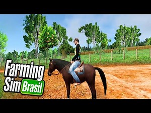 Farming Sim Brasil (Android, iOS) Mobile Gameplay - Realistic Farming Life in Brazil! 🌾
