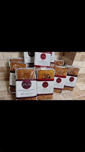 Paris Ruby Banana Breads- Medium Sizes Available for Purchase $1,500 JMD. Whatsapp to Order: 1876-223-8764 Delivery Available ISLANDWIDE Jamaica. Banana Bread Options: Plain Banana Bread ✔️ Pistachio Banana Bread ✔️ Walnut Banana Bread ✔️ Pecan Banana Bread ✔️ Oreo Banana Bread ✔️ Chocolate Chip Banana Bread Check ✔️ Coconut Banana Bread ✔️ #parisrubycakes