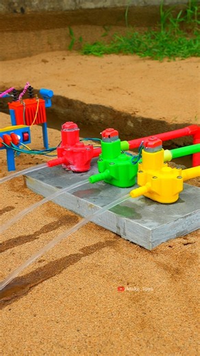 How to Make Three Mini Water Pump | Electric Transformer Motor Water Pump #ScienceProject #waterpump