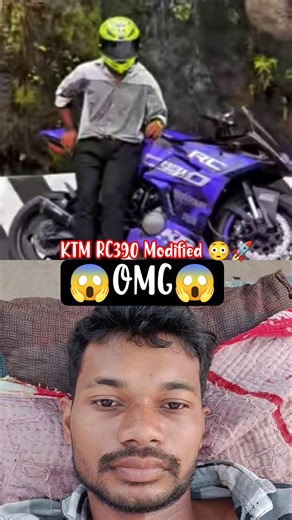 😱OMG😱ktm rc390 modified 😳🚀#shorts #viral #ktmrc390