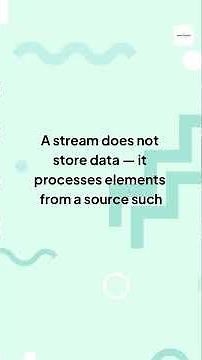 Streams in Java #coding #programming #streams #coding #java8 #java8features #java8stream
