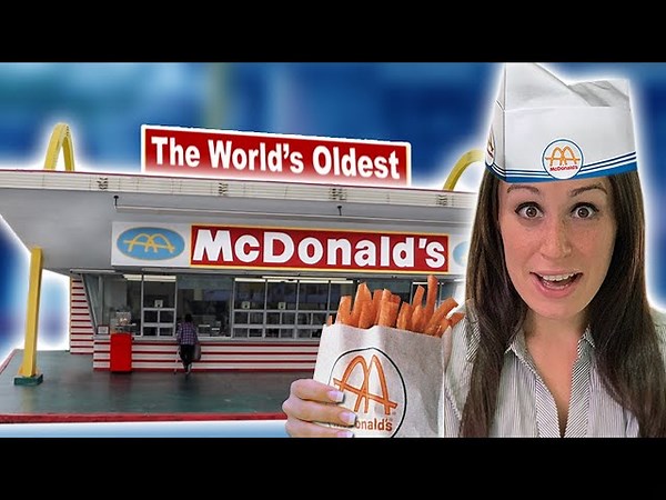 We visit The World's OLDEST McDonald's